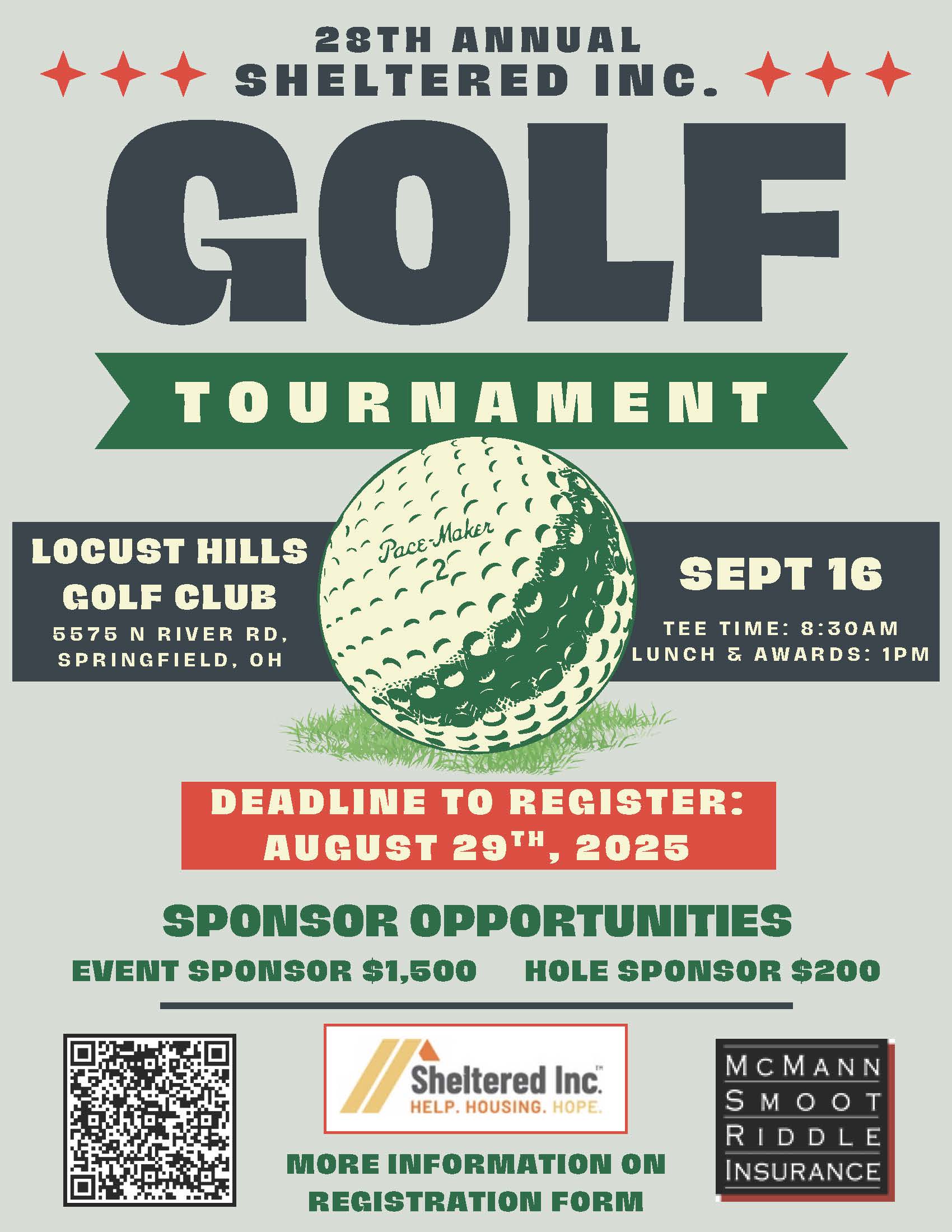 Sheltered Inc. Golf Tournament